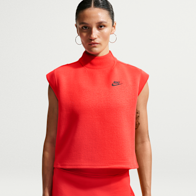 Nike Sportswear Tech Fleece Women's Short-Sleeve Top. Nike.com
